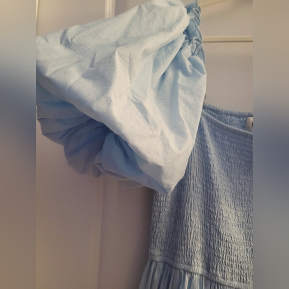 🩵JessaKae NWOT Light Blue Luna Maxi Dress - Picture 7 of 12